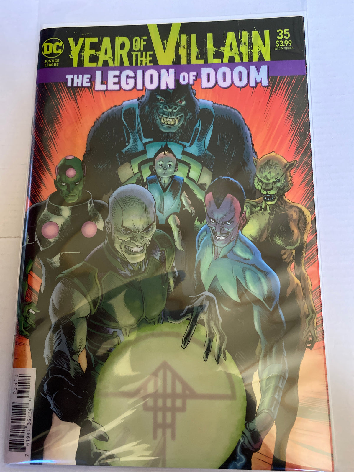 Justice League – DC Comic, “Year of the Gillian”