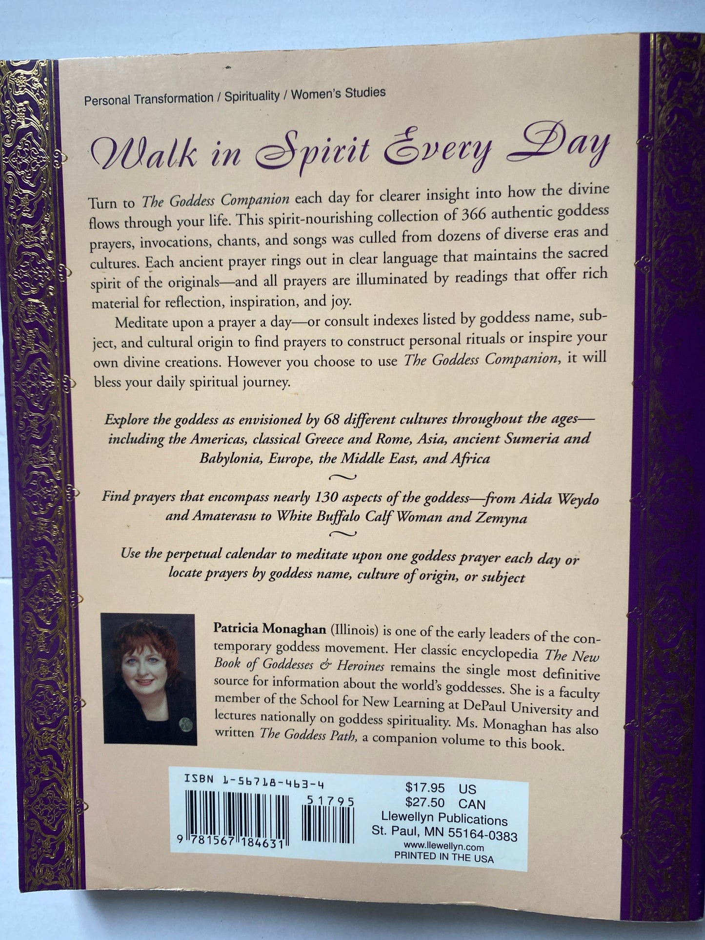 The Goddess Companion: Daily Meditations on the Feminine Spirit by Patricia Monag (1999)han