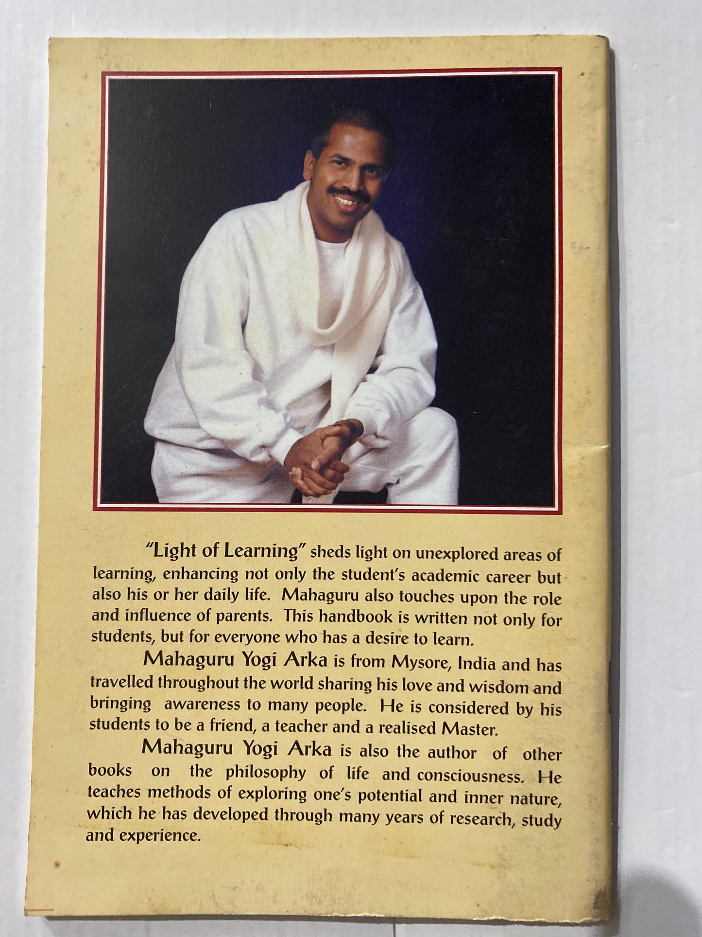 Light of Learning by Srinivas Arka First edition 1996