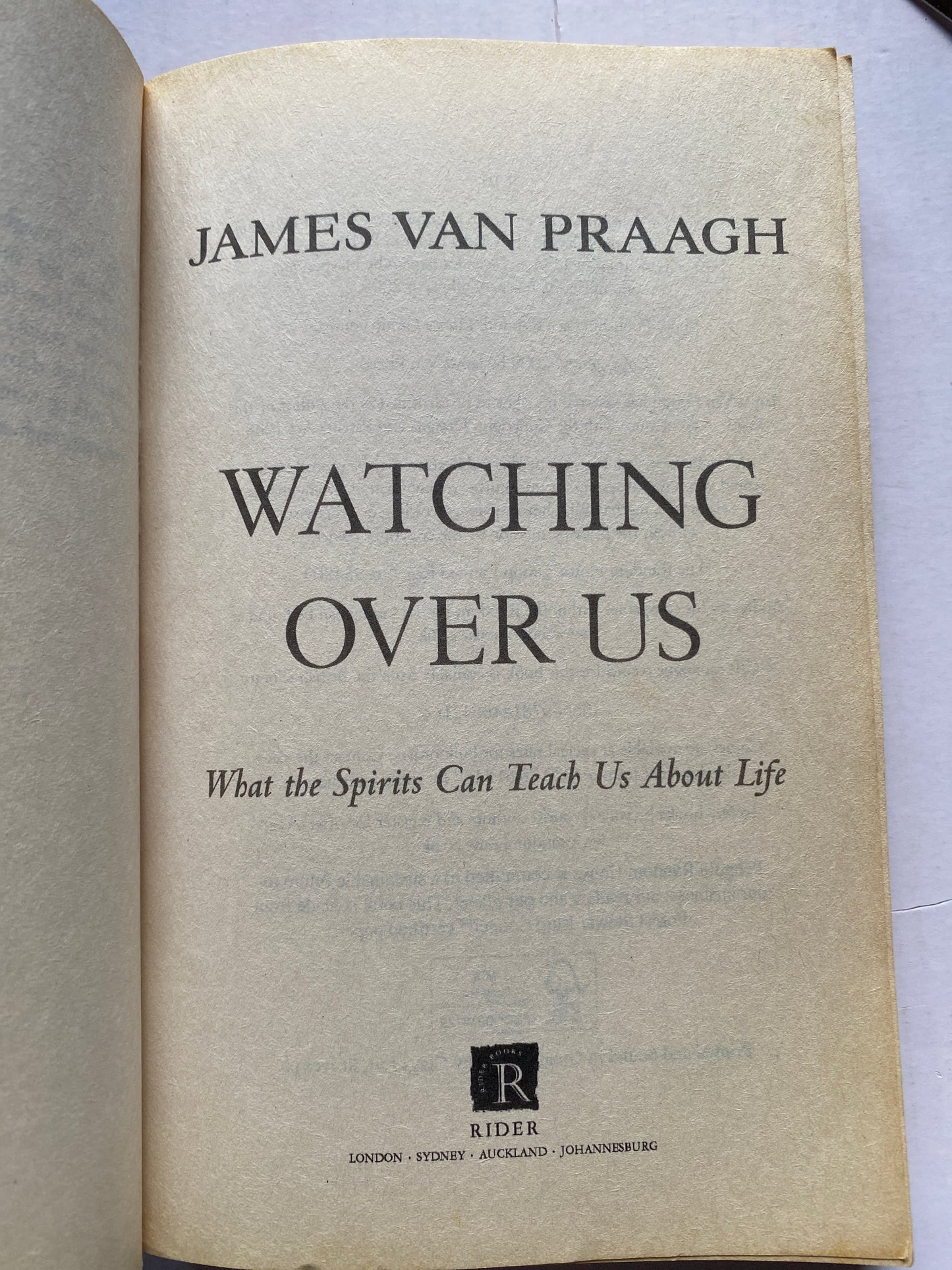 Watching Over Us by James Van Praagh