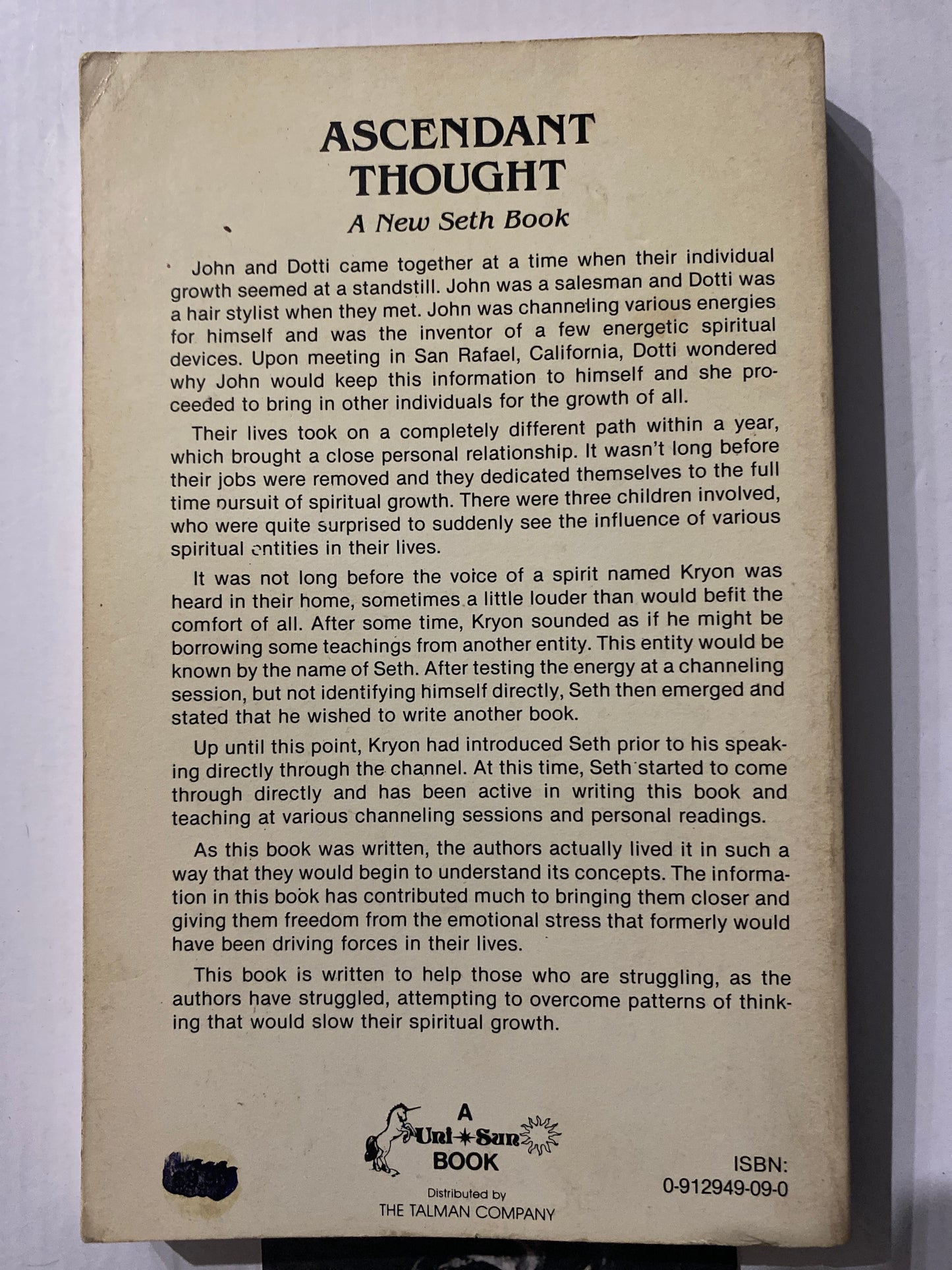 Ascendant Thought by John McAuliffe & Dotti McAuliffe