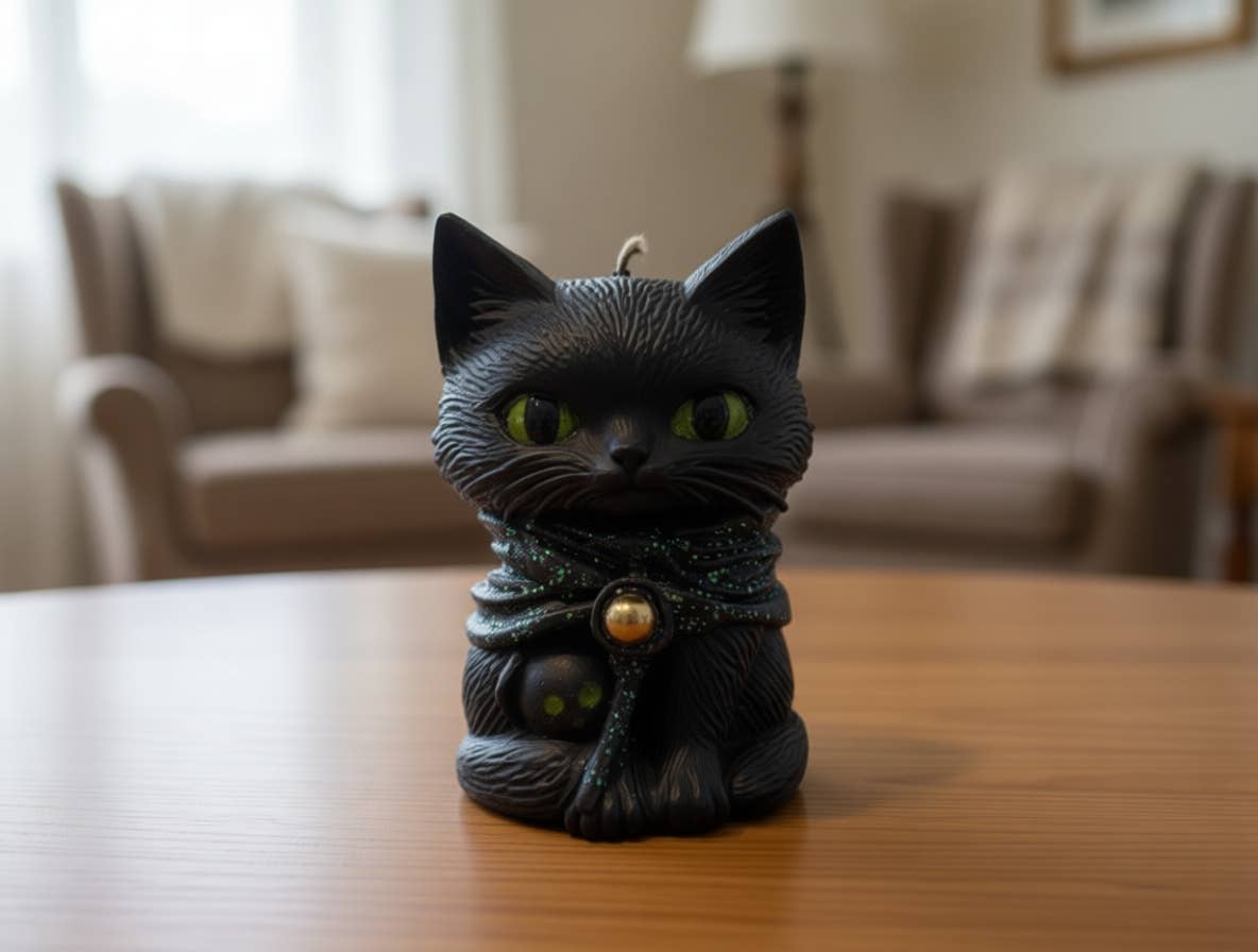HEXING NEVER LOOKED SO CUTE | Halloween candle