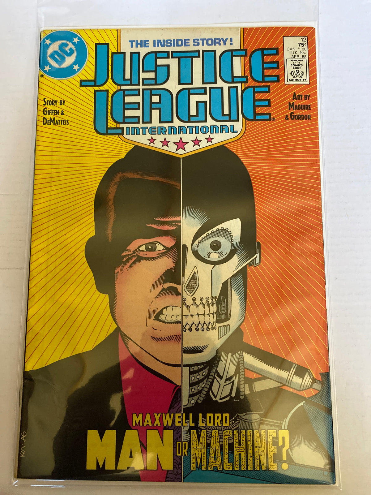 Justice League International: The Inside Story – April 1988
