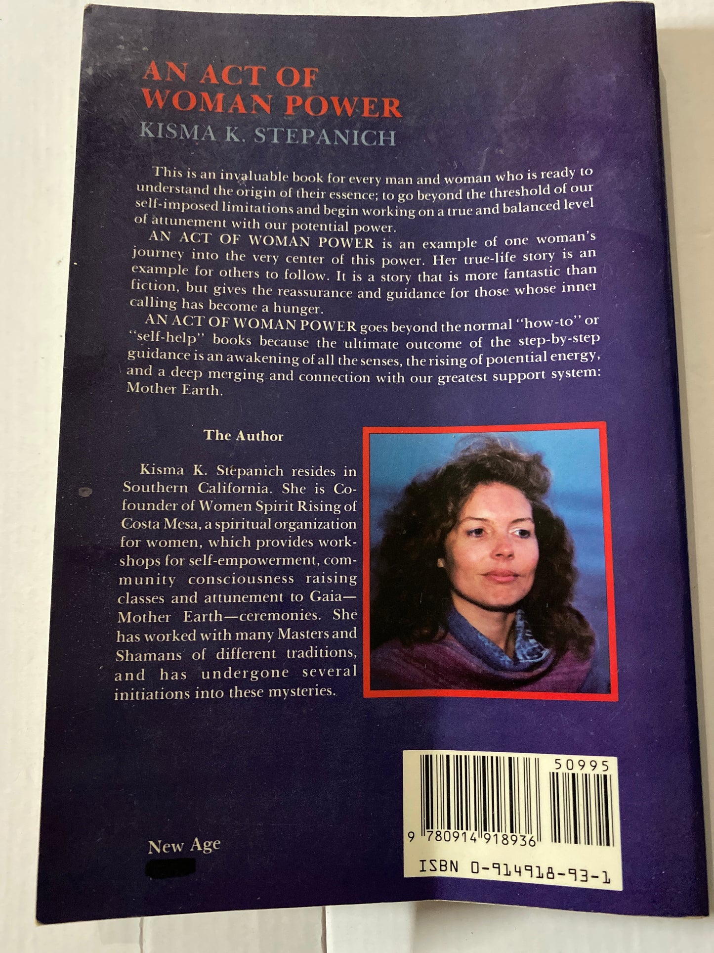 An Act of Woman Power by Kisma K. Stepanich