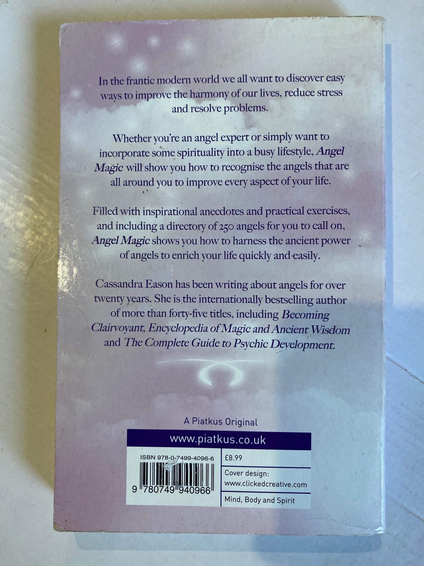 Angel Magic by Cassandra Eason 2010