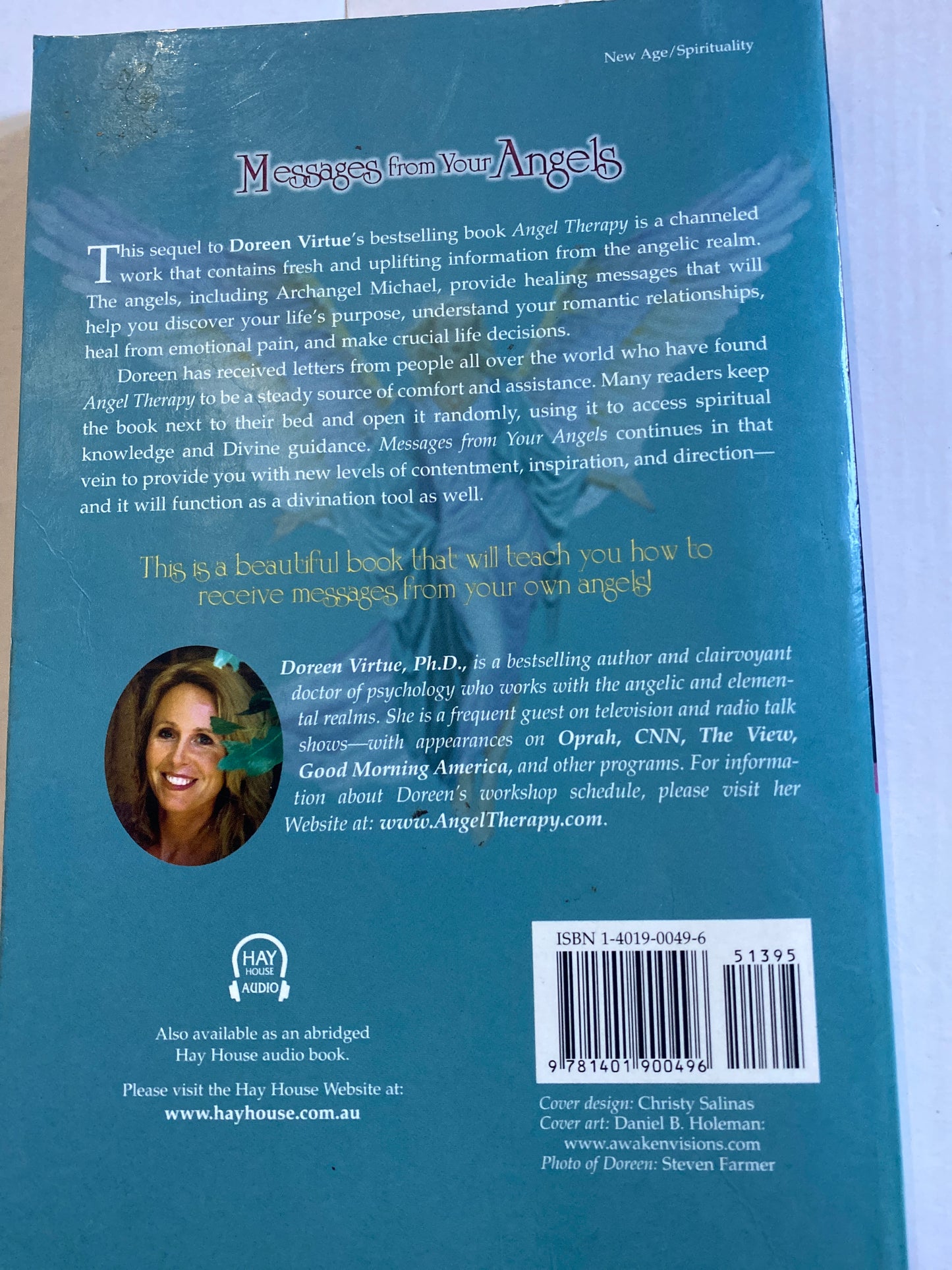 Messages from Your Angels — Doreen Virtue printed 2002