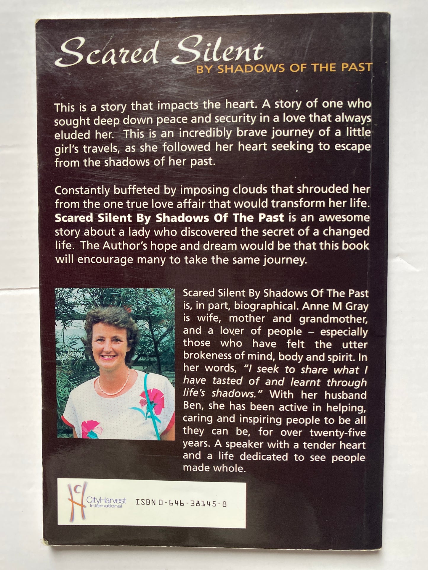 Scared Silent by Shadows of the Past by Anne M. Gray
