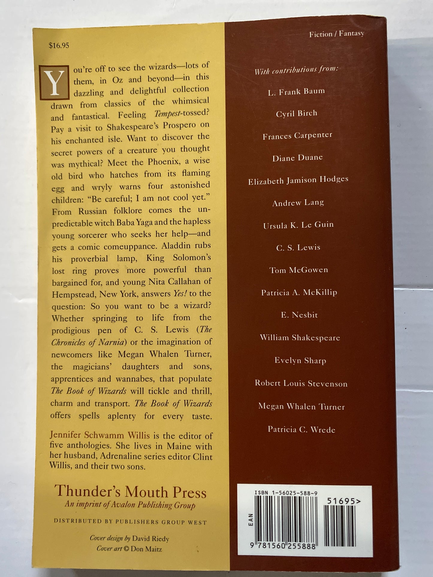 The Book of Wizards: Stories of Enchantment from Near and Far by Jennifer Schwamm Willis