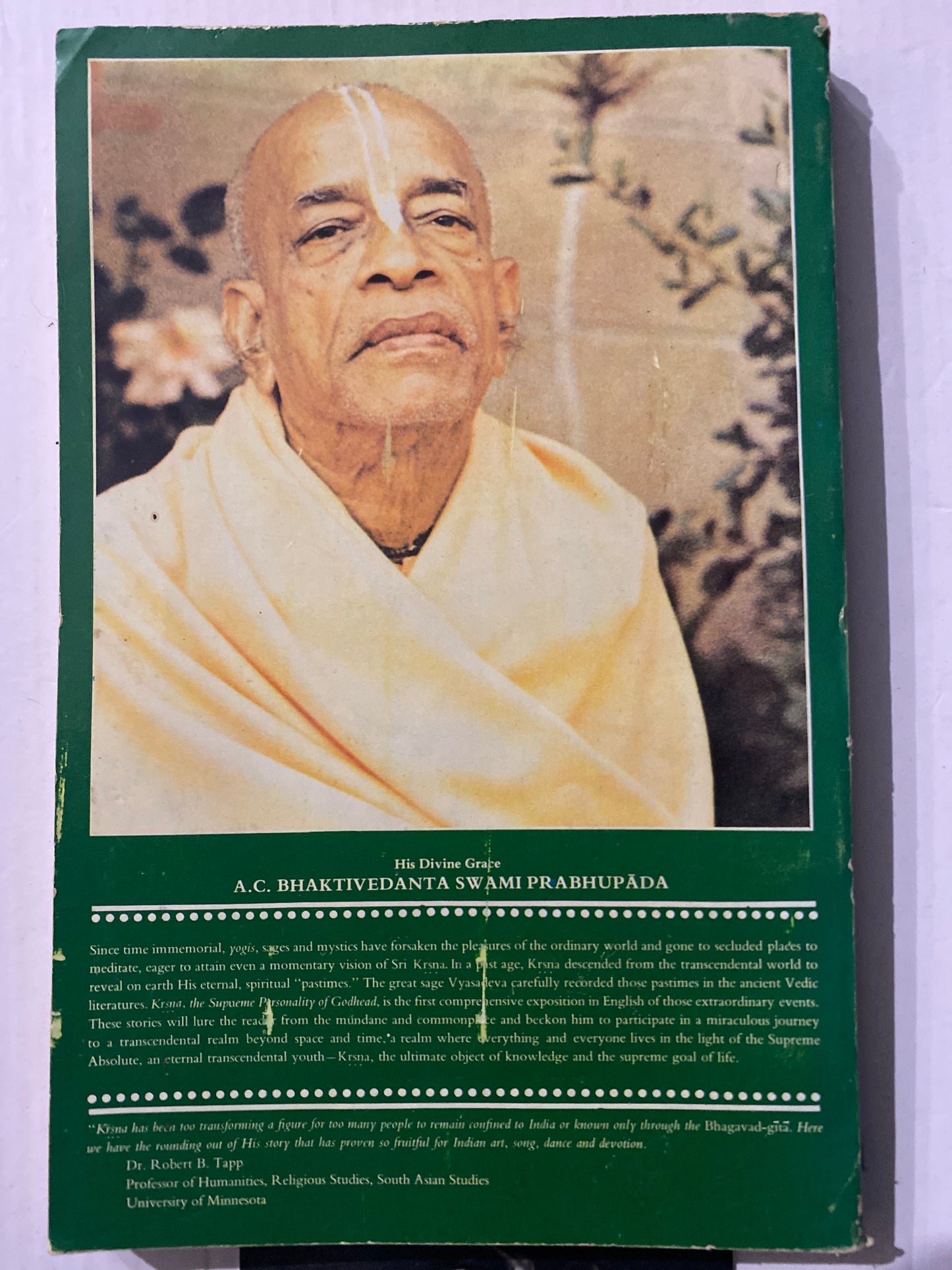 Krsna by A.C. Bhaktivedanta Swami Prabhupada Vintage Collectable 1970