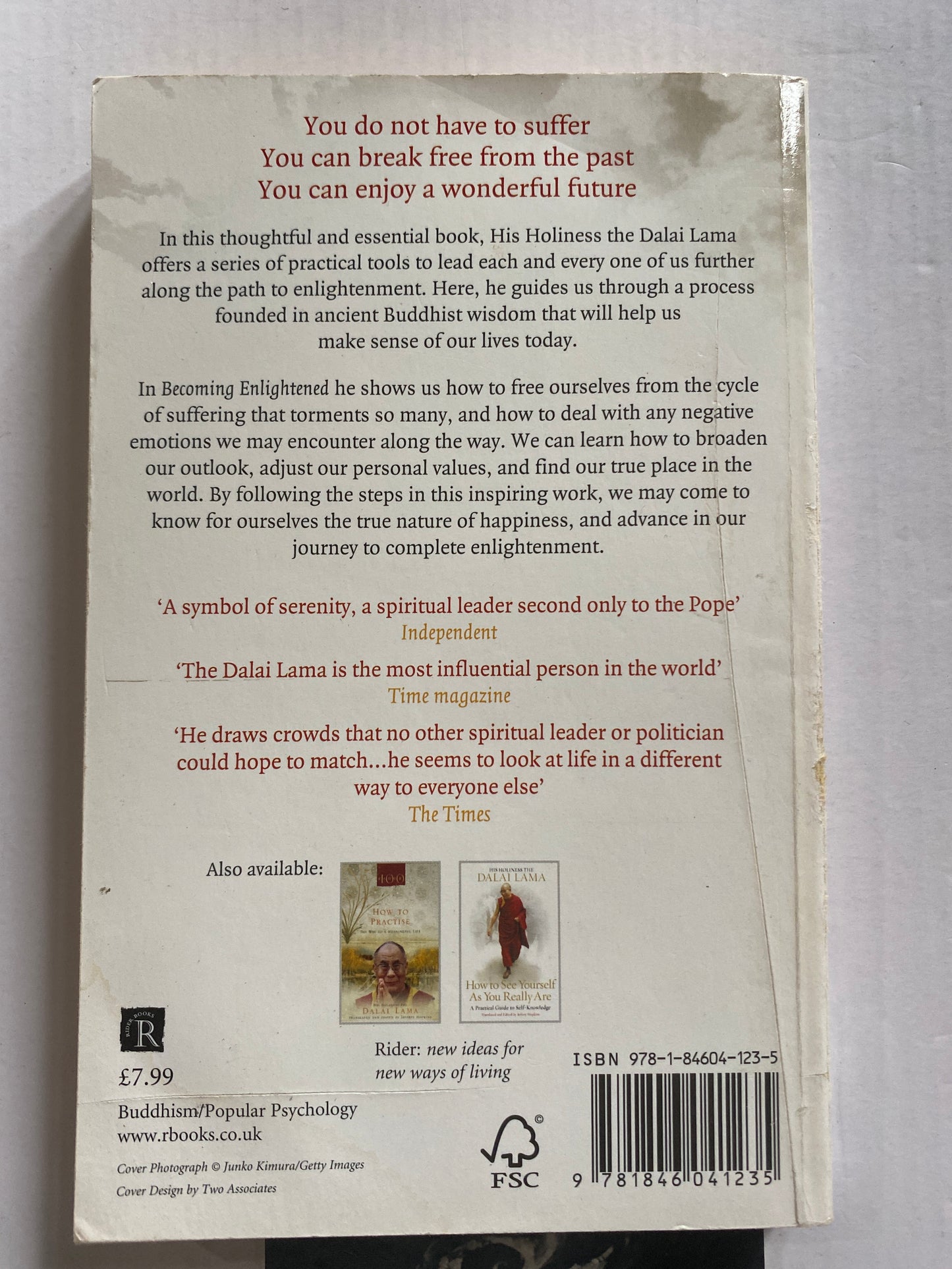 Becoming Enlightened by the Dalai Lama