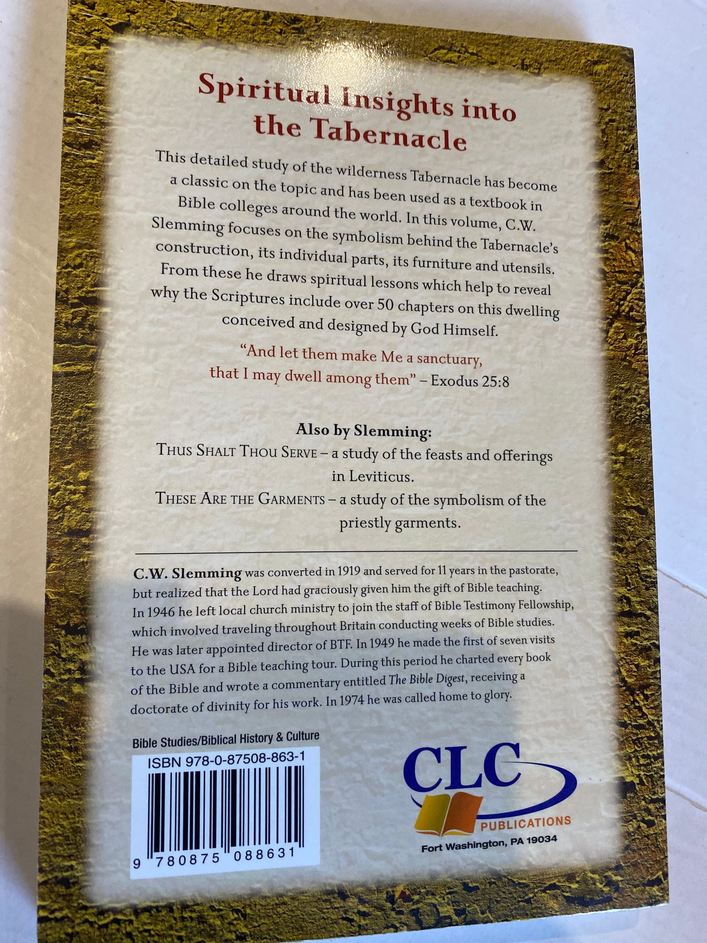 Made According to Pattern by Charles W Slemming