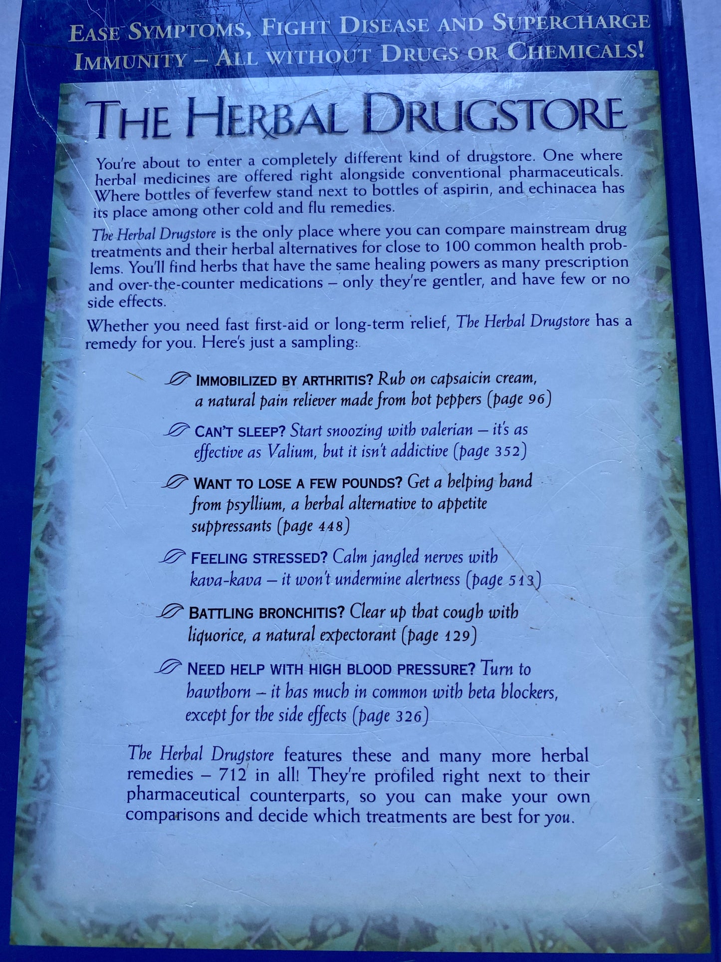 The Herbal Drugstore by Linda B. White & Steven Foster
