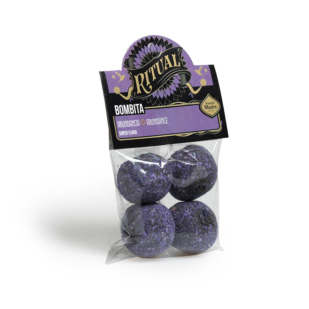 Abundance Ritual Smudge Bombs – Set of 4 | Sagrada Madre Incense