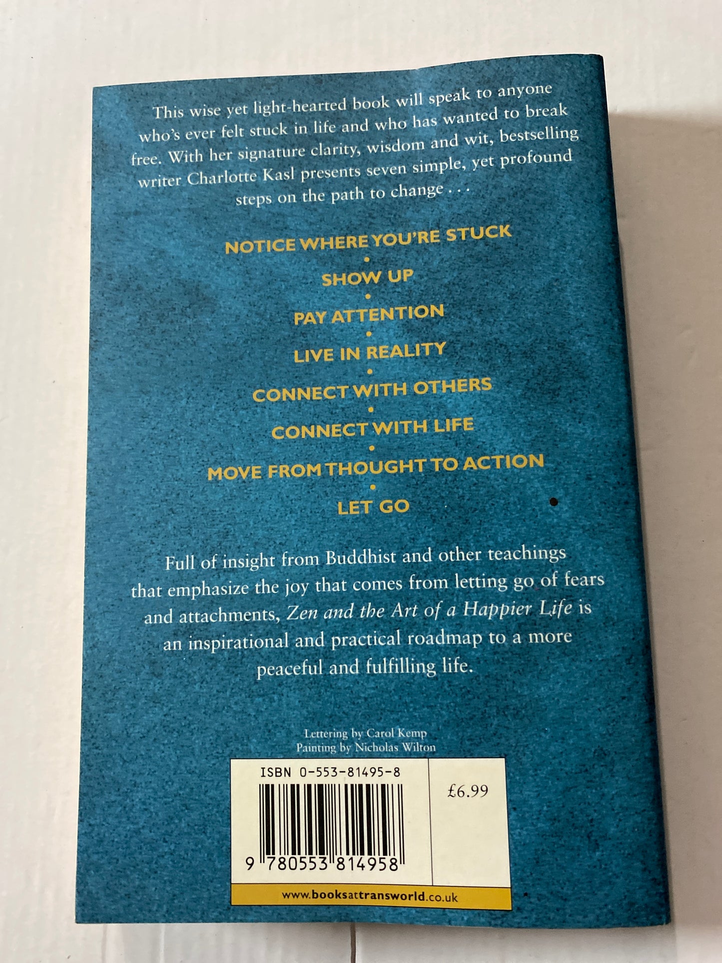 Zen and the Art of a Happier Life by Charlotte Kasl
