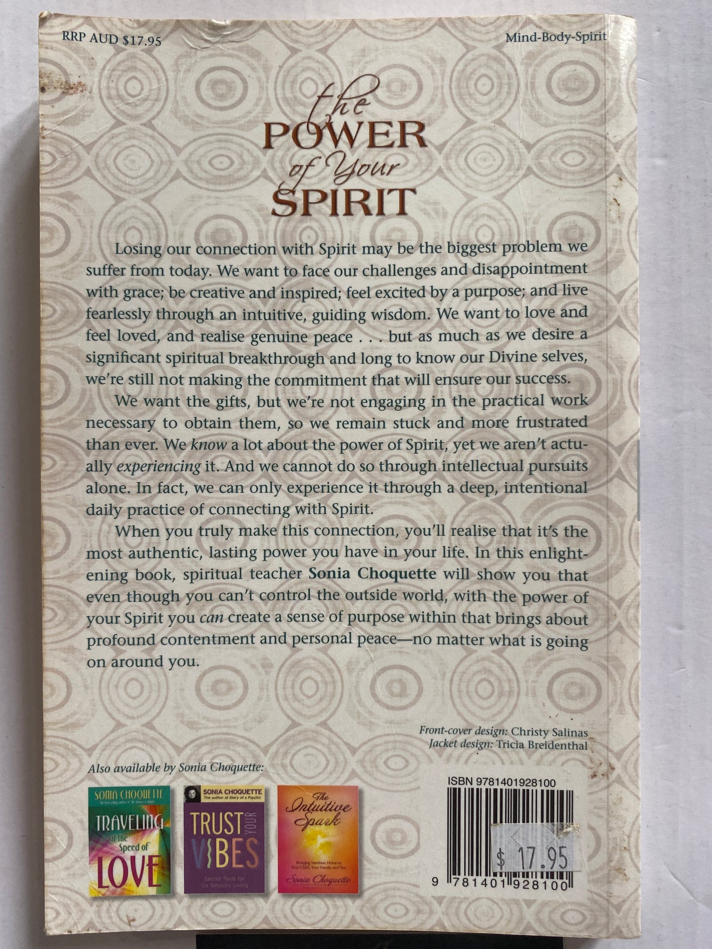 The Power of Your Spirit by Sonia Choquette