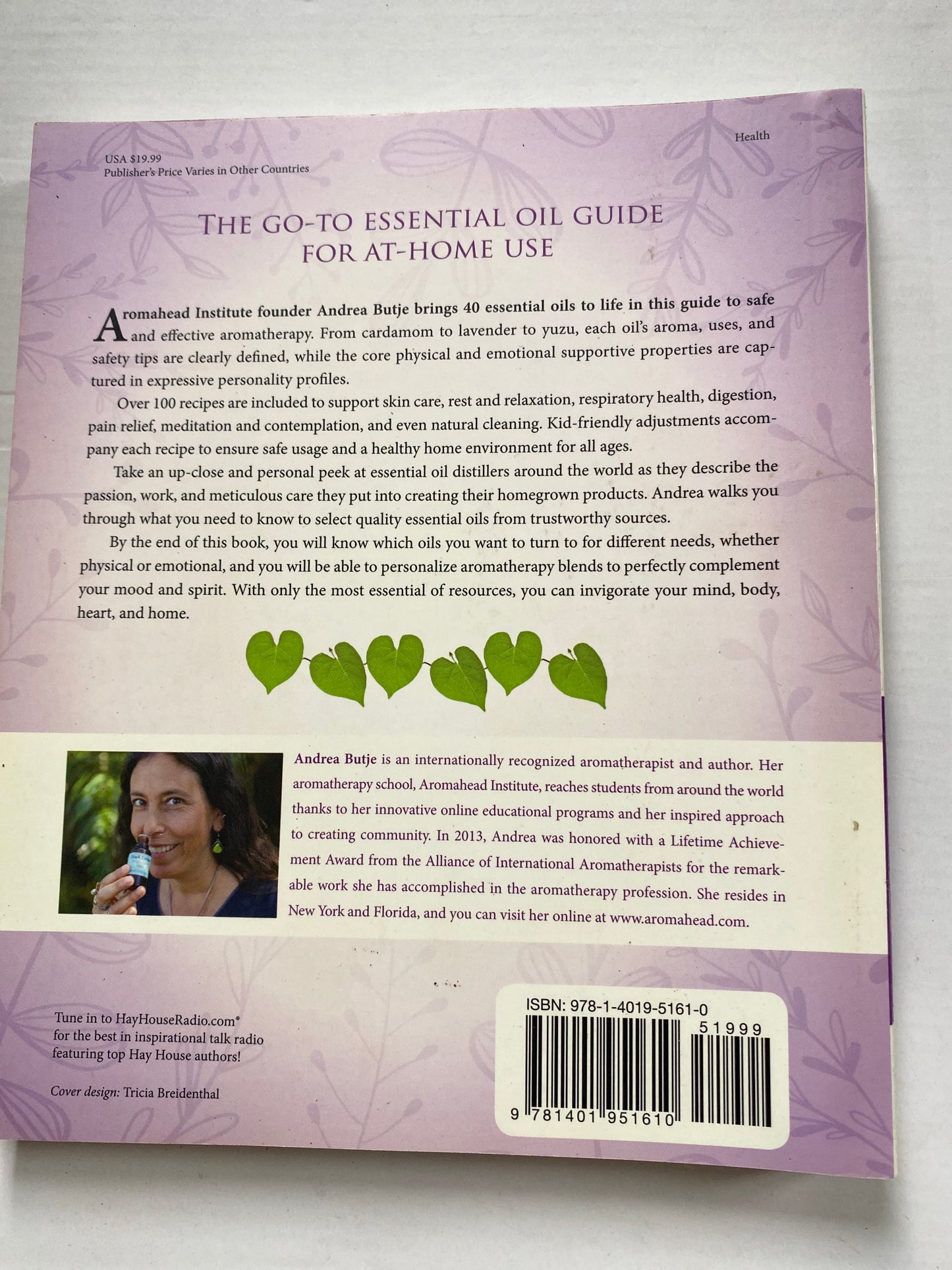The Heart of Aromatherapy by Andrea Butje