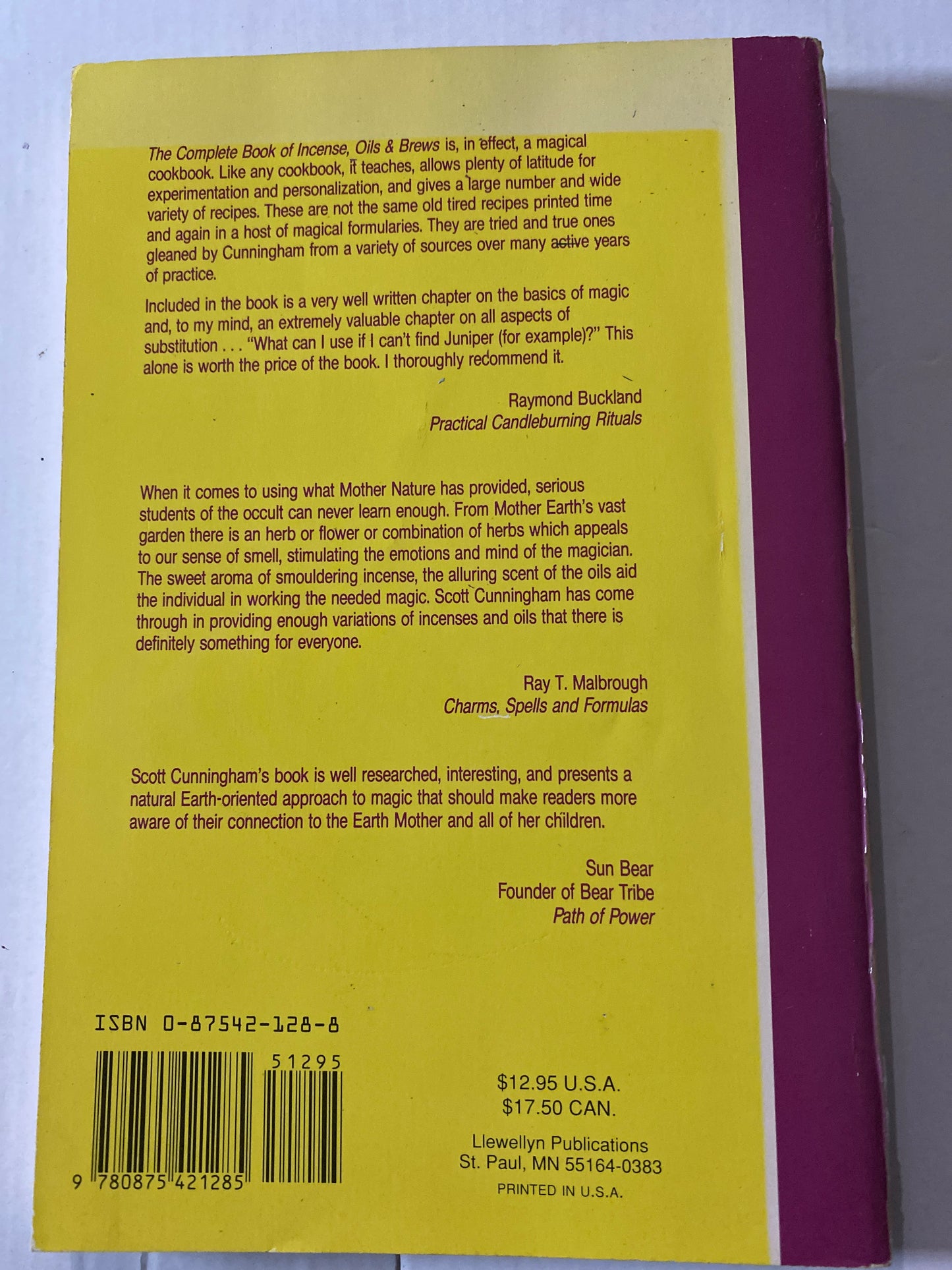 The Complete Book of Incense, Oils and Brews by Scott Cunningham
