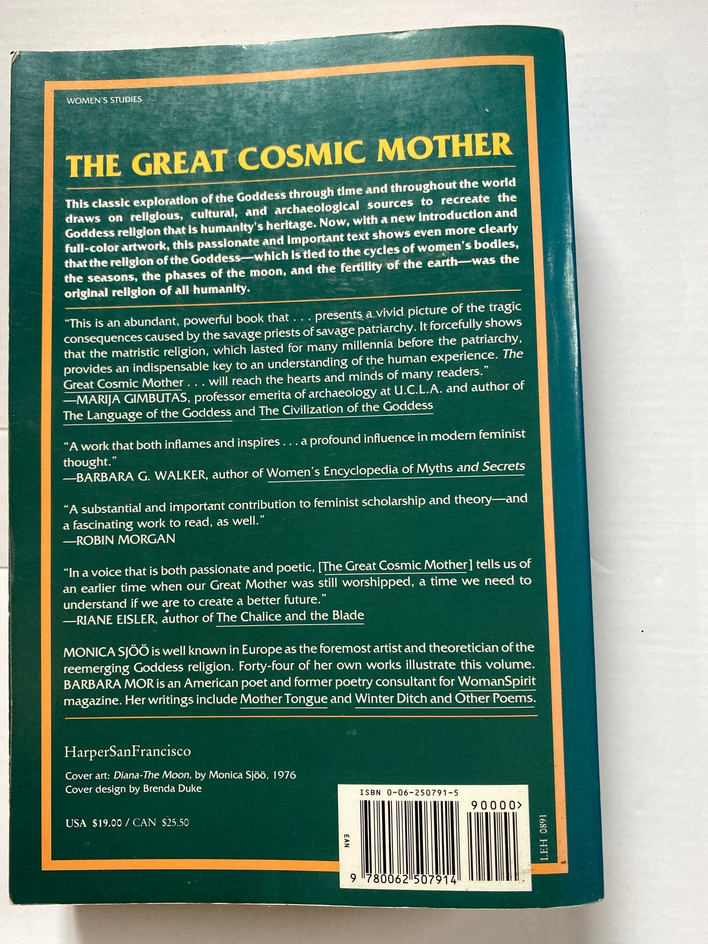 The Great Cosmic Mother by Monica Sjoo & Barbara Mor