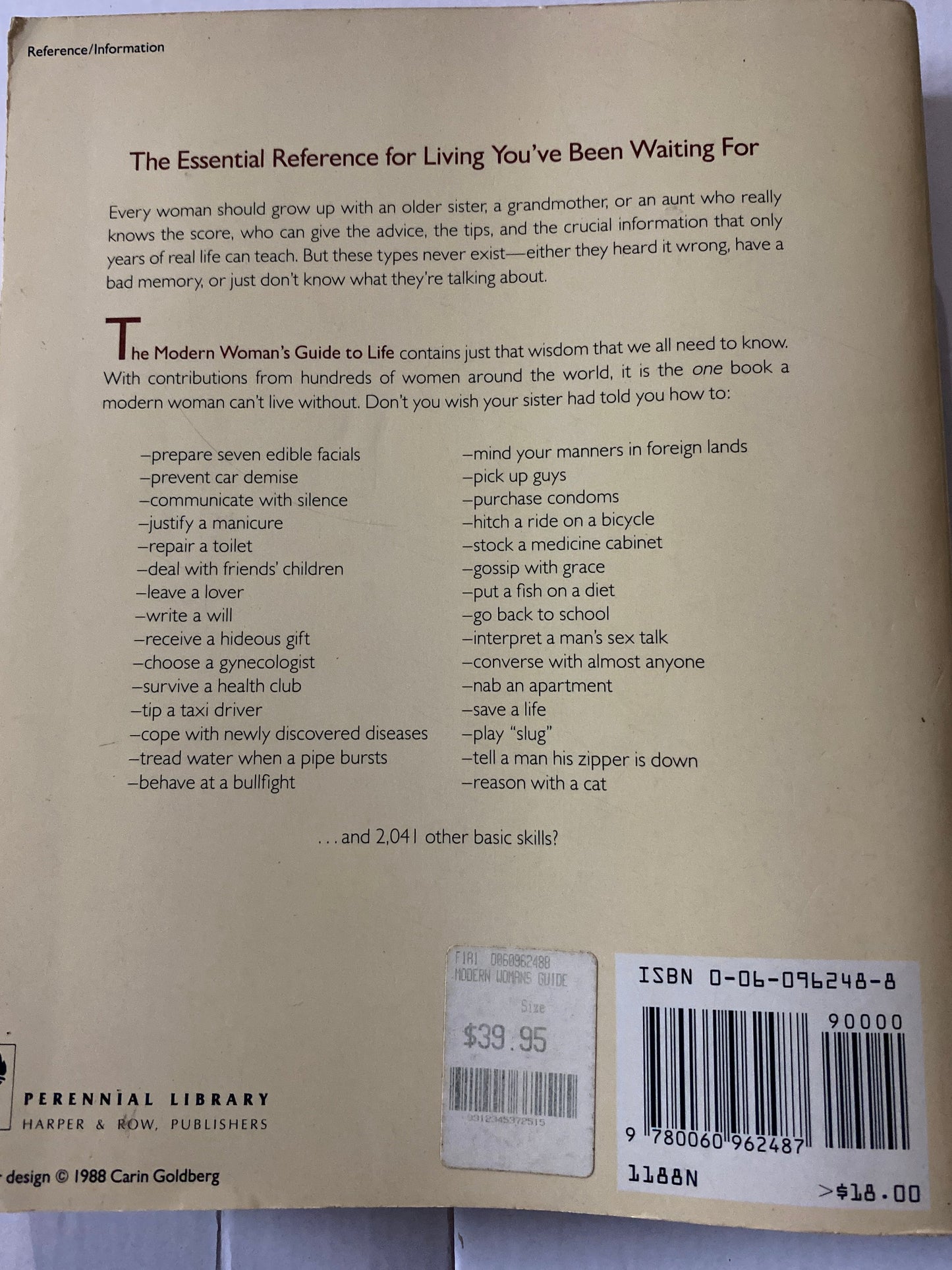 The Modern Woman's Guide to Life by Elizabeth Chapman, Maggie Kassner & Karen Kriberney