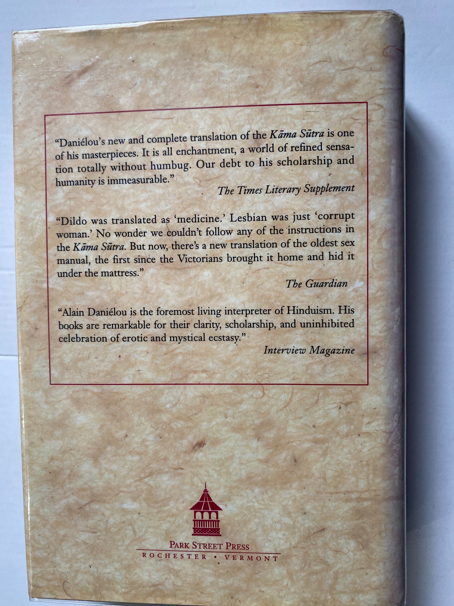 The Complete Kama Sutra: The First Unabridged Modern Translation of the Classic Indian Text by Alain Daniélou (1994)
