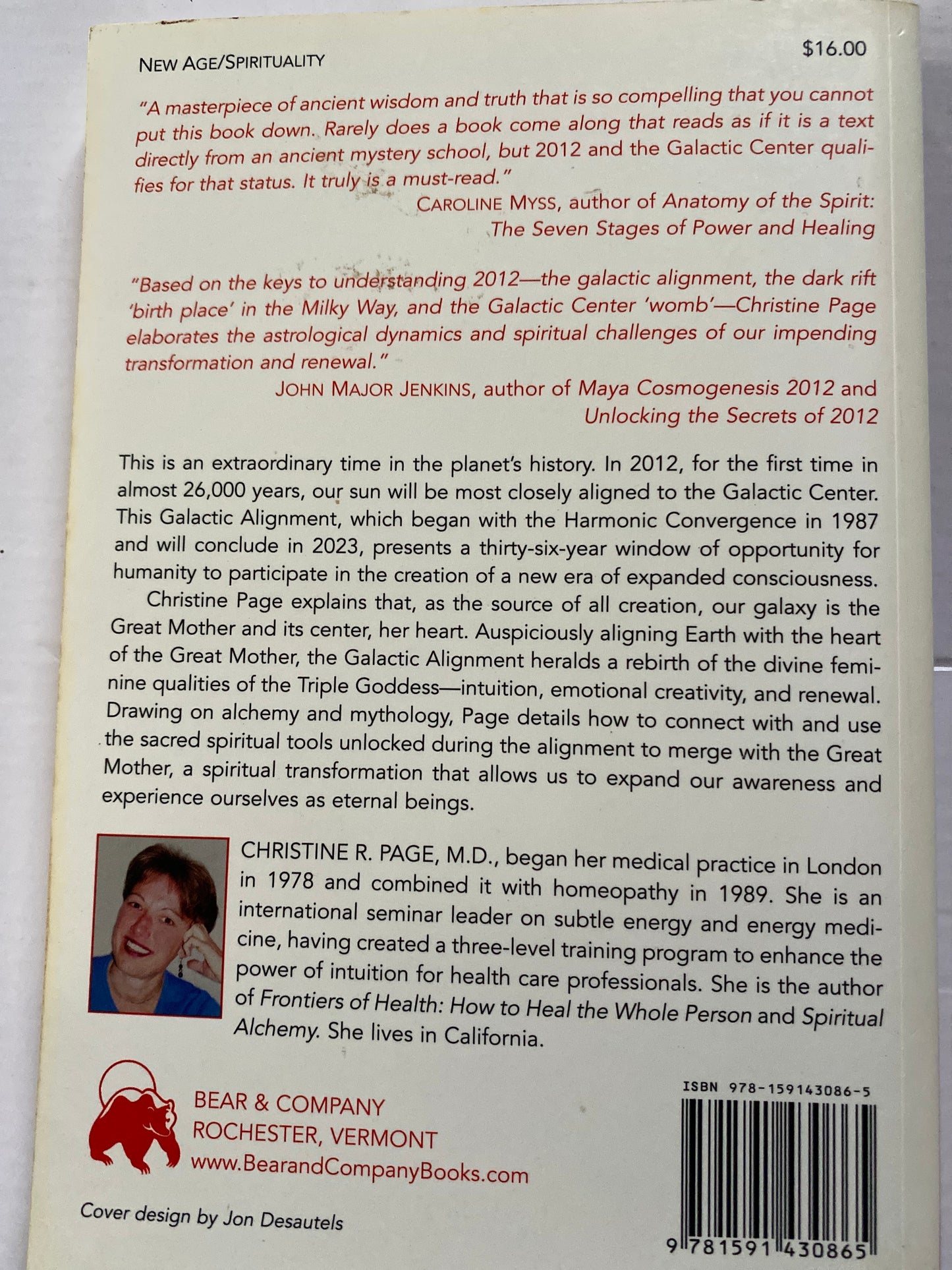 2012 and the Galactic Center: The Return of the Great Mother by Christine R. Page