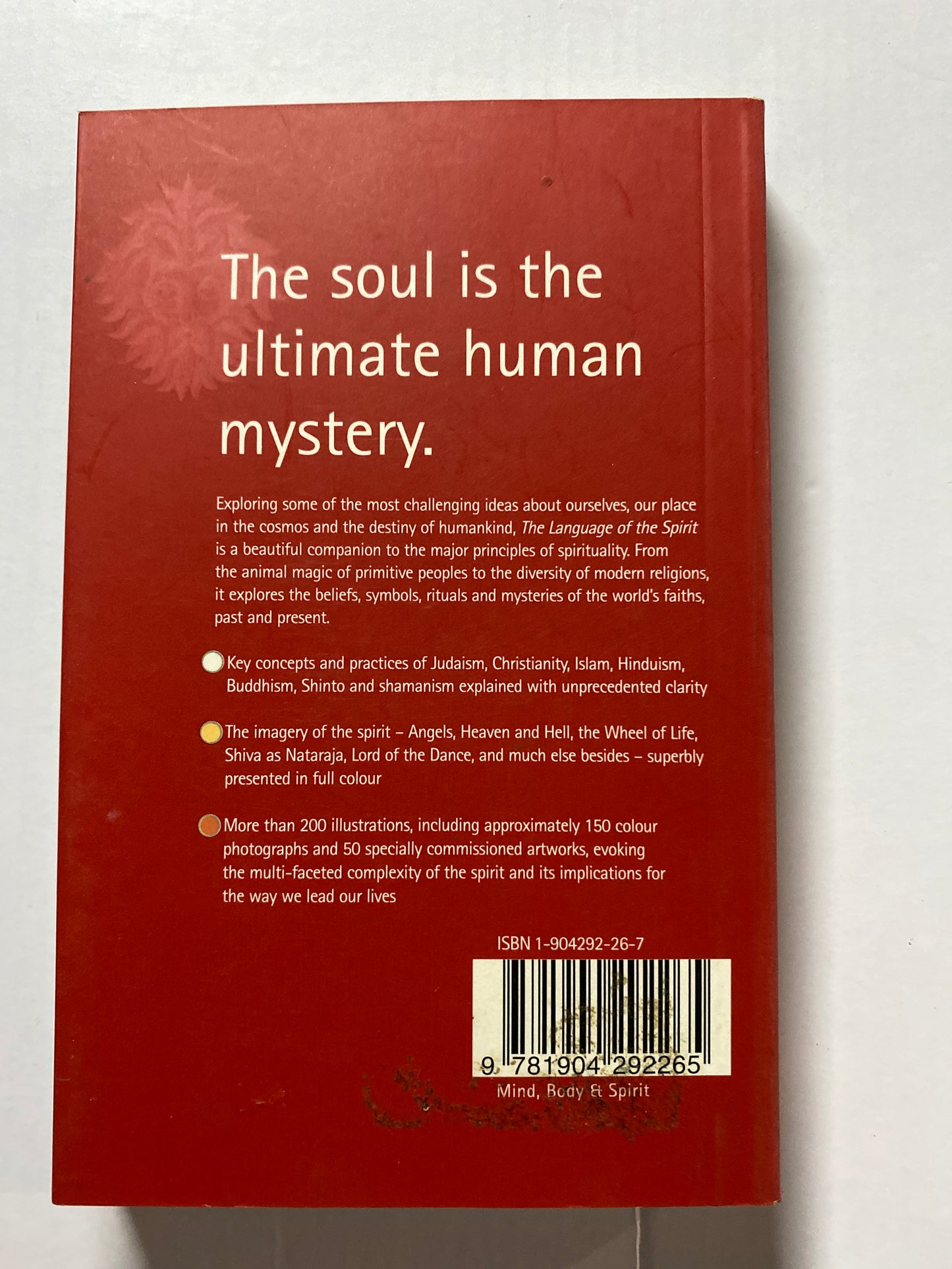 The Language of the Spirit: A Visual Key to Enlightenment and Destiny by Jane Hope