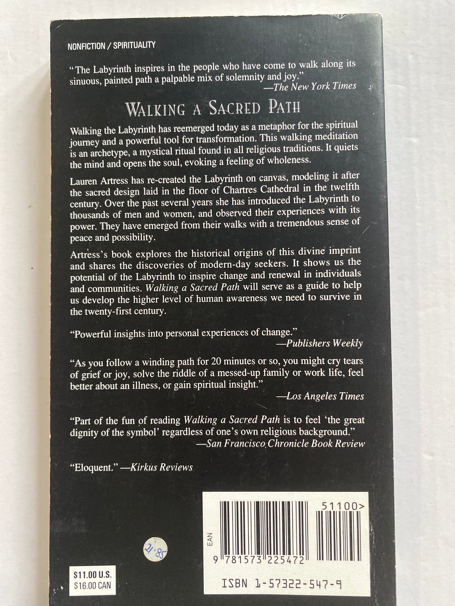 Walking a Sacred Path by Lauren Artress