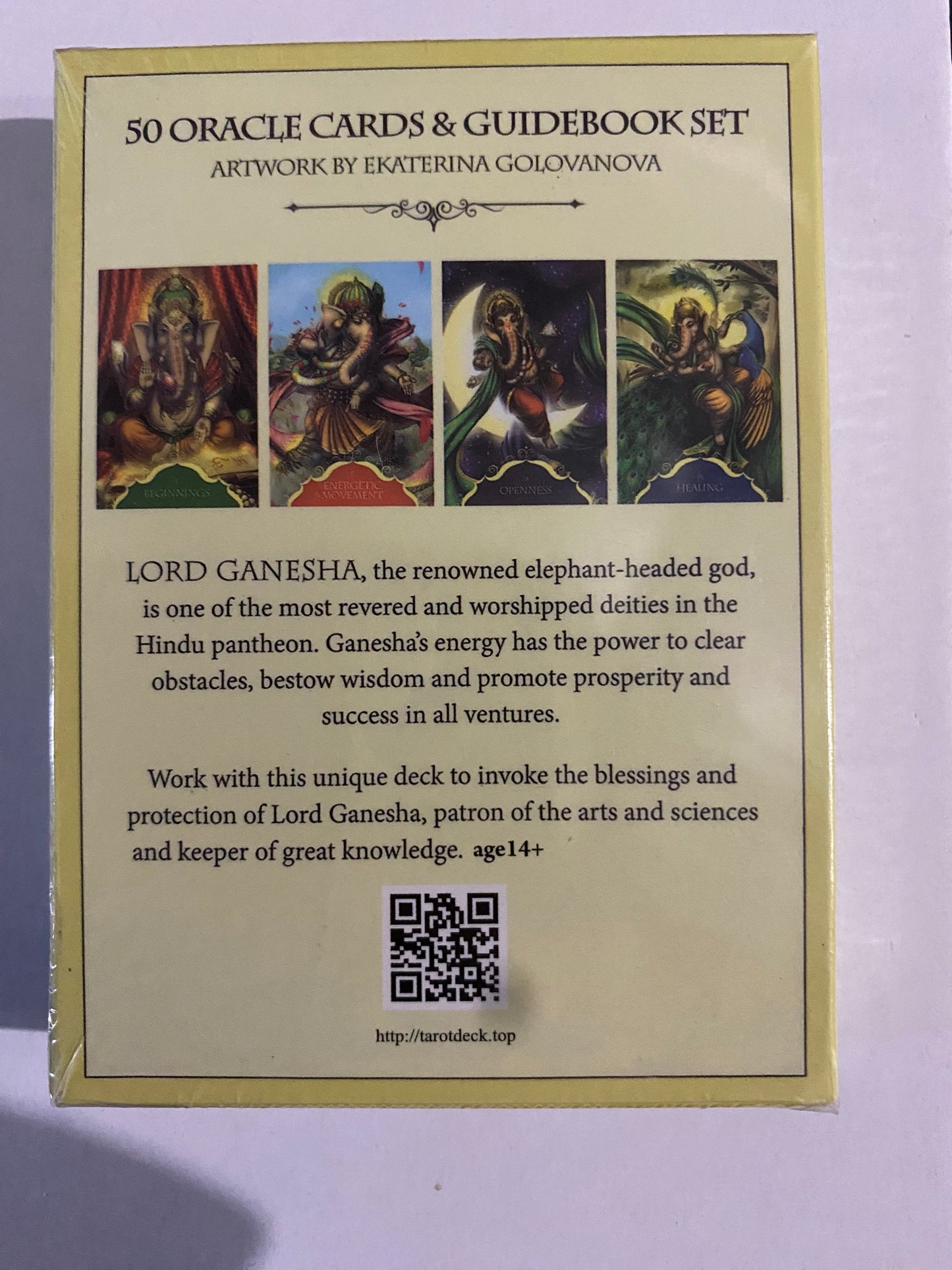 Whispers of Lord Ganesha Divination Deck Tarot