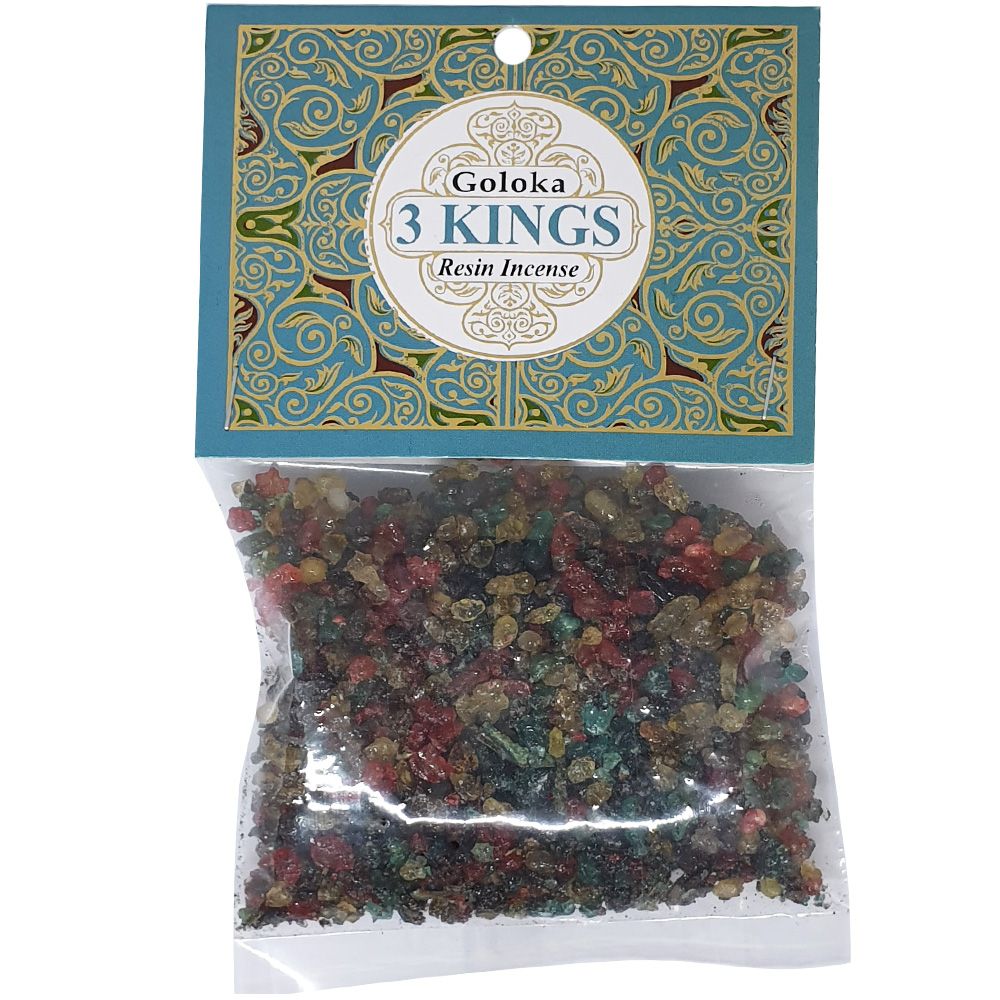 Goloka Three Kings Resin Incense – 30 g