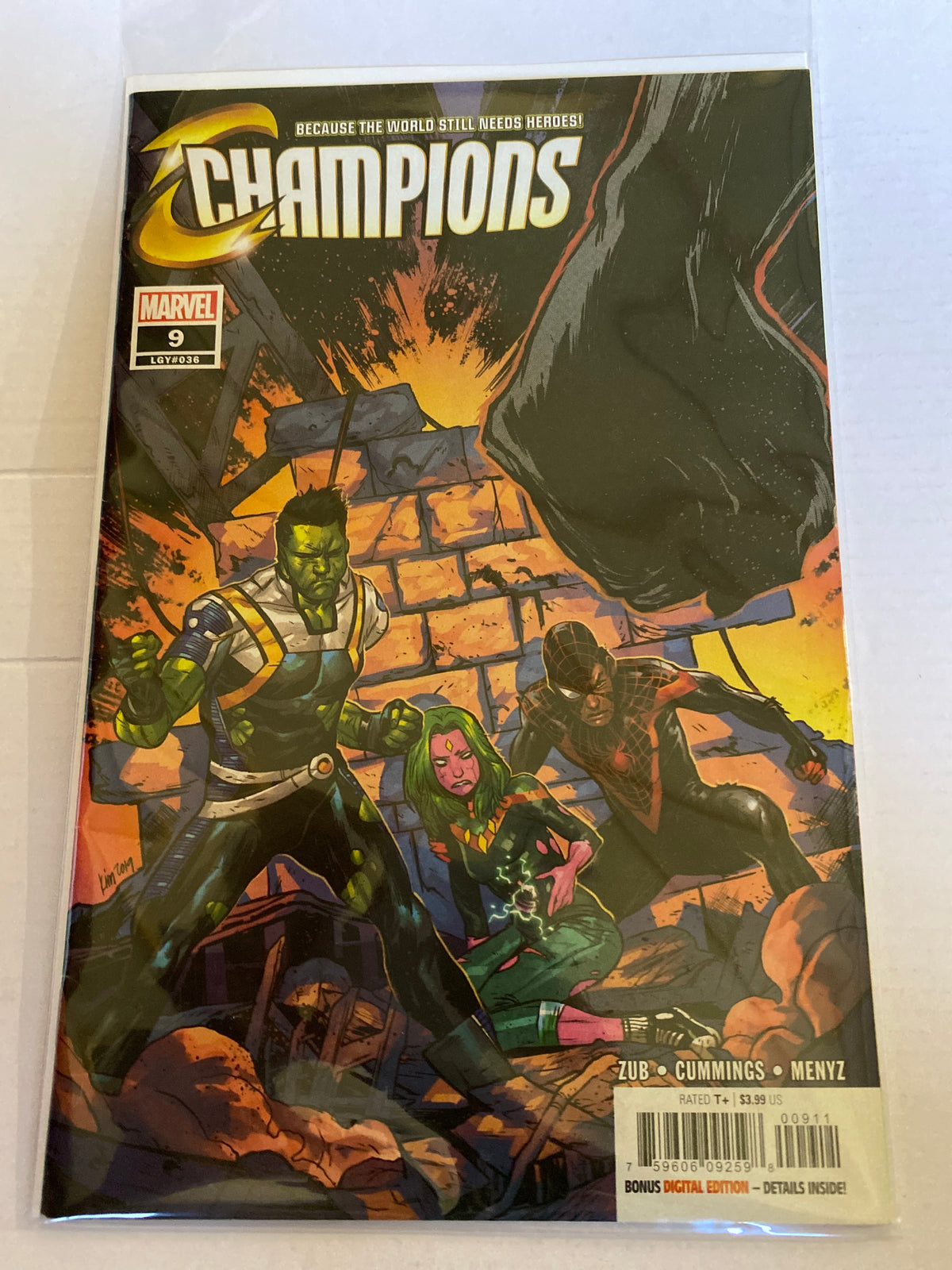 Marvel Comic – Because the World Still Needs Champions