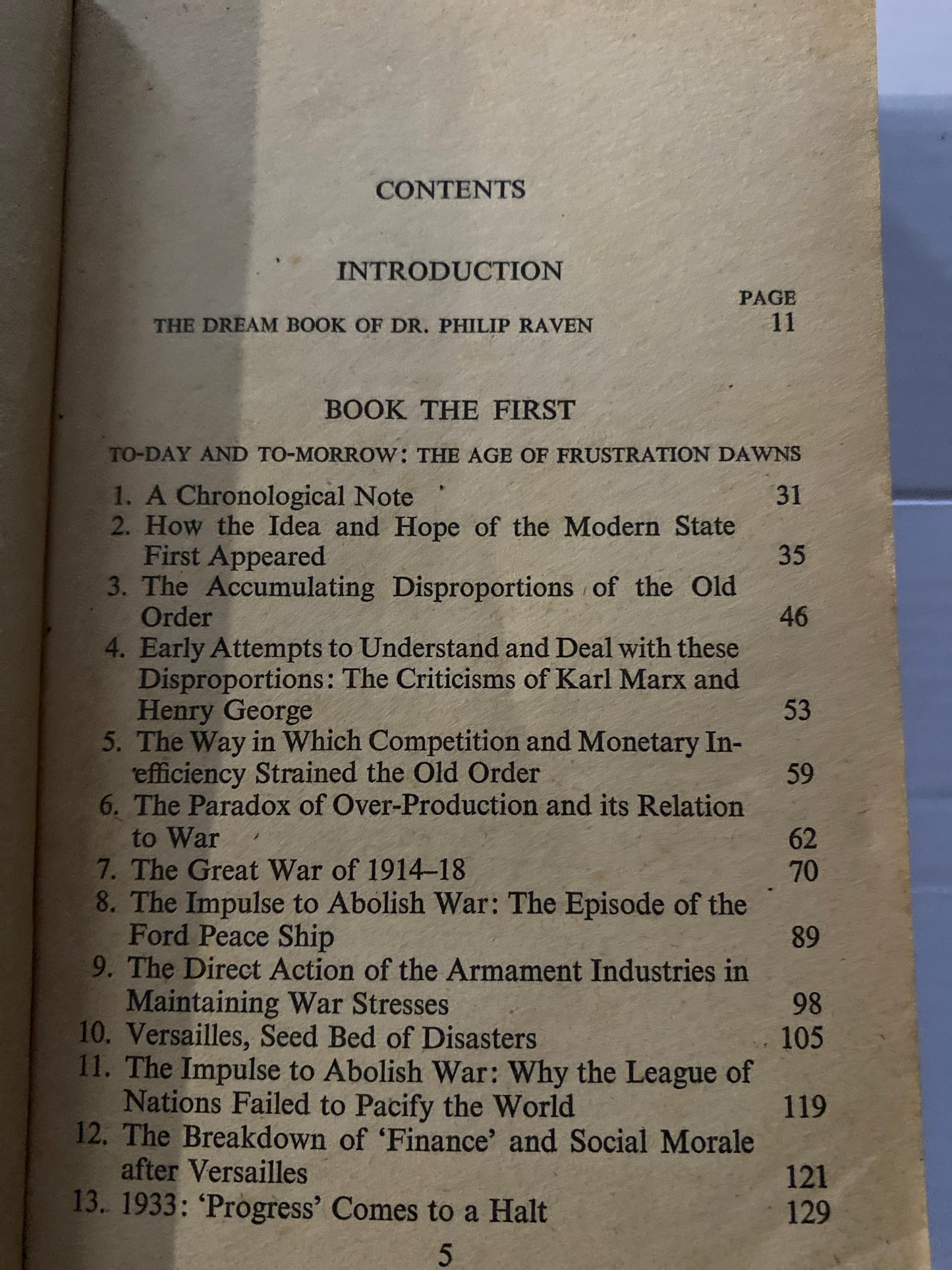 The Shape of Things to Come by H. G. Wells