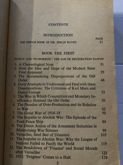 The Shape of Things to Come by H. G. Wells