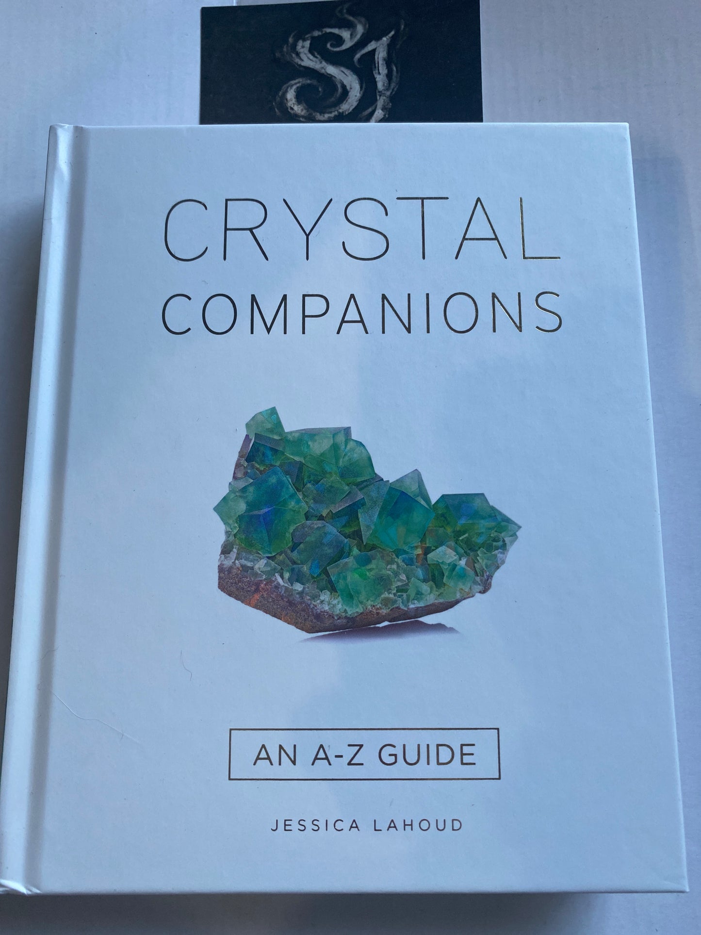 Crystal Companions Book and Card Bundle: An A–Z Guide by Jessica Lahoud plus bundle flash cards brand new