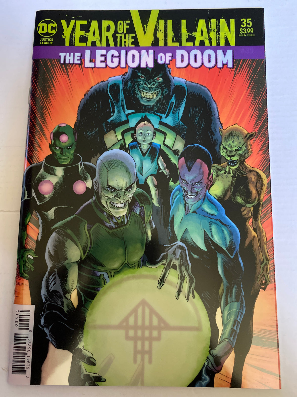 Justice League – DC Comic, “Year of the Gillian”