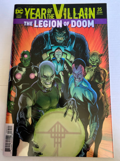 Justice League – DC Comic, “Year of the Gillian”