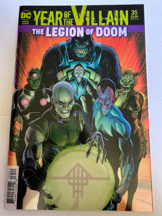 Justice League – DC Comic, “Year of the Gillian”