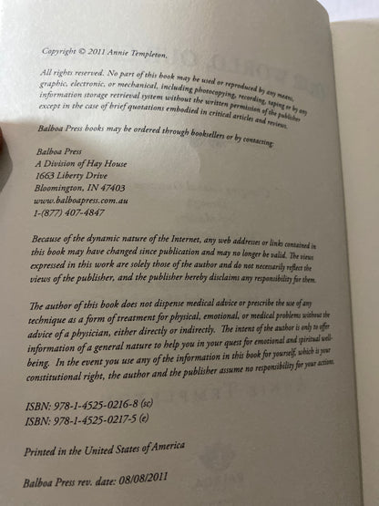 Our World, Our Choice: A Call to Change by Annie Templeton