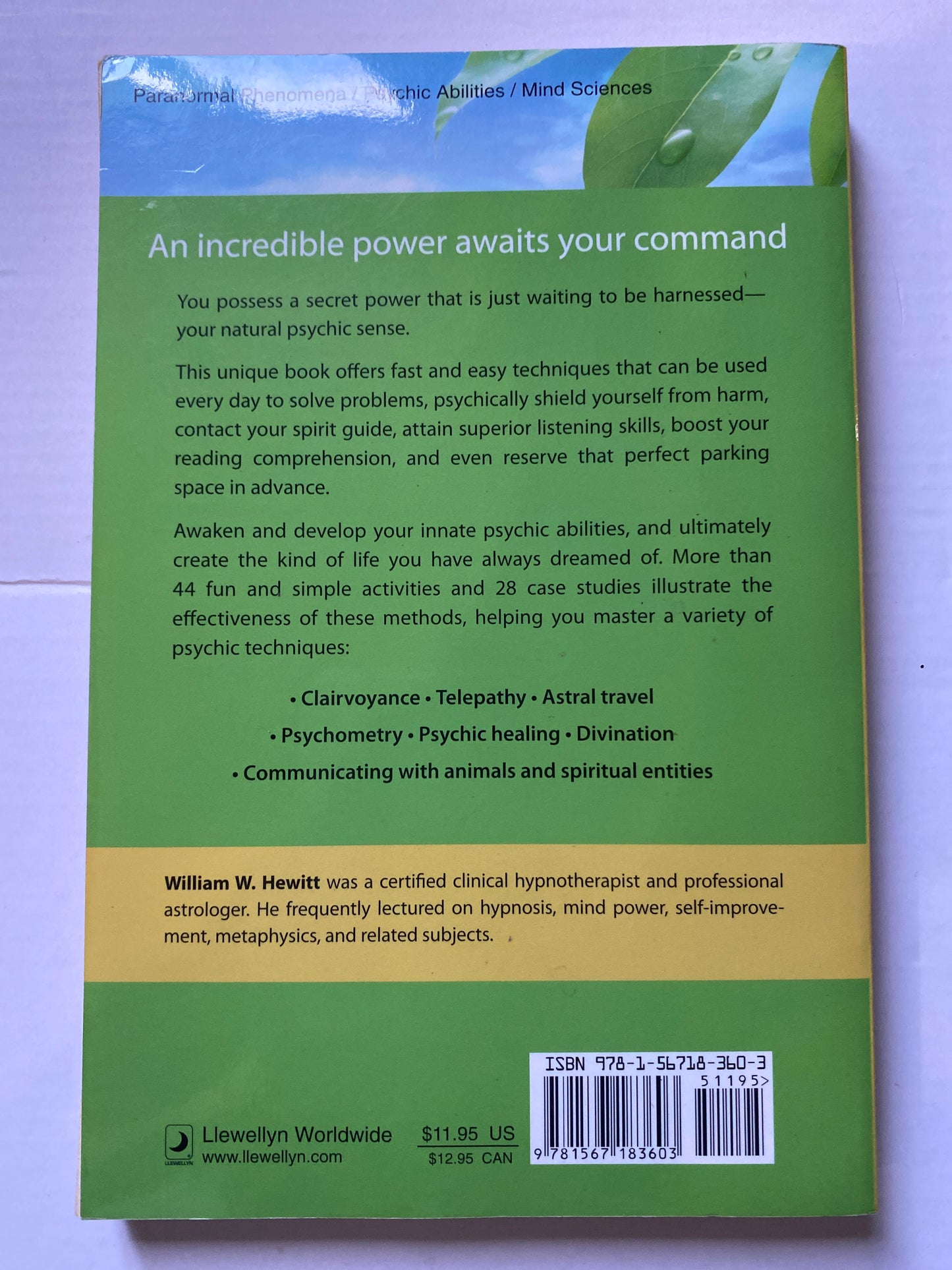 Psychic Development for Beginners by William W. Hewitt