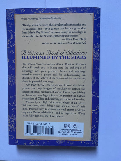 The Witch's Circle: Rituals and Craft of the Cosmic Muse by Maria Kay Simms