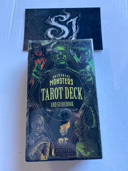 Universal Monsters Style Tarot Deck and Guidebook