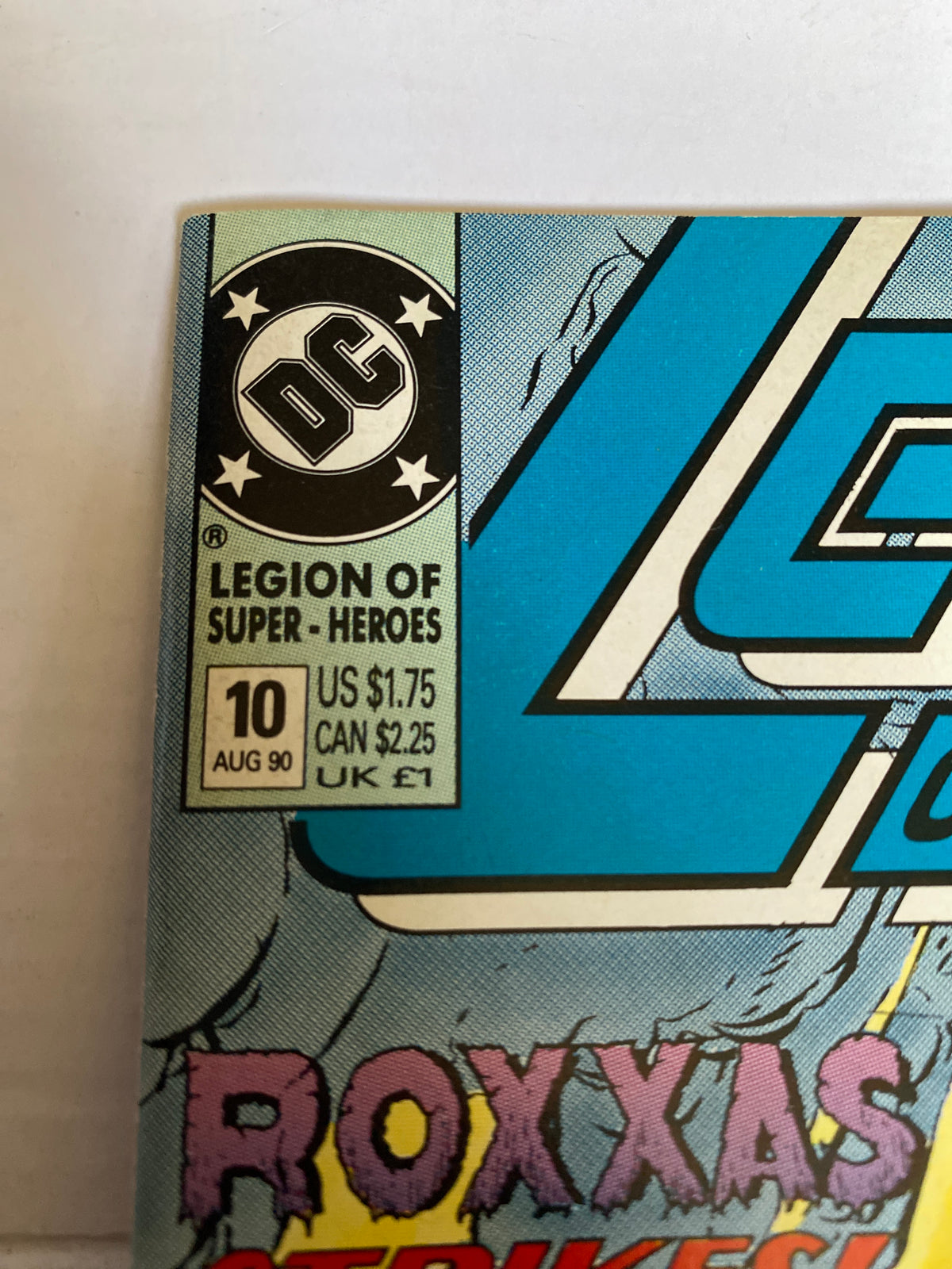 Legion of Super-Heroes – DC Comics, August 1990