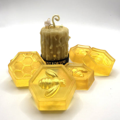 Honey Alchemy — Honey Soaps & Beeswax Candle Gift Set