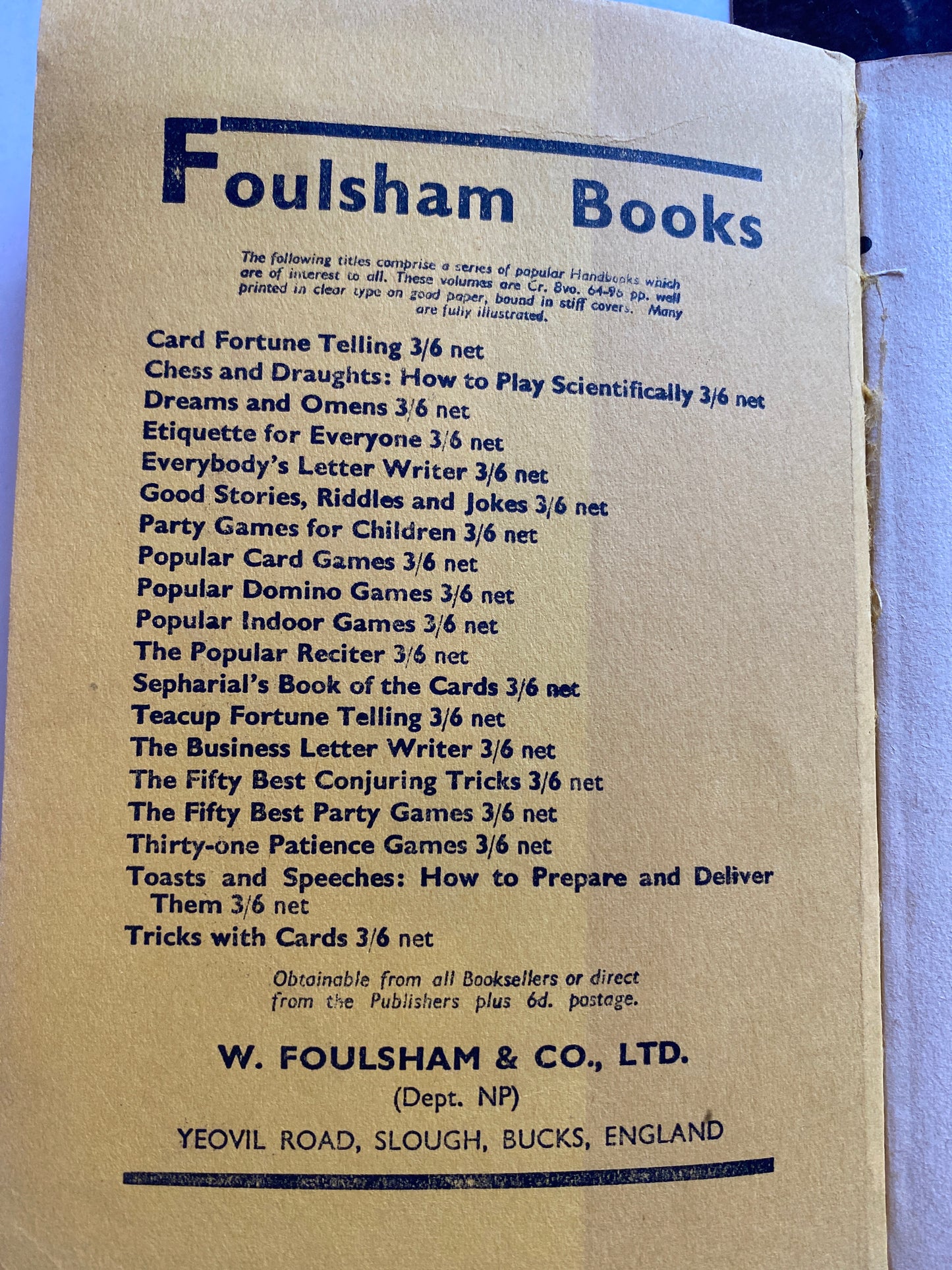 Card Fortune Telling: A Comparative Study of the Best Ancient and Modern Methods by C. Thorpe