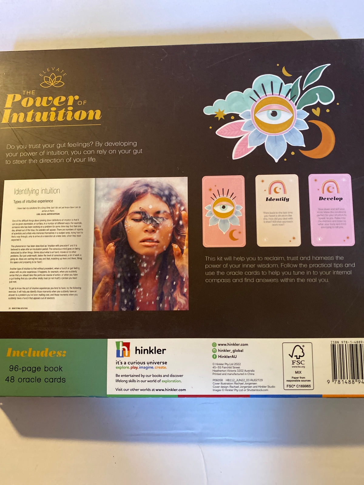 The Power of Intuition Inner Wisdom Kit | 48 Oracle Cards & 96-Page Book