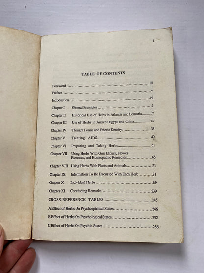 Spiritual Properties of Herbs by Gurudas