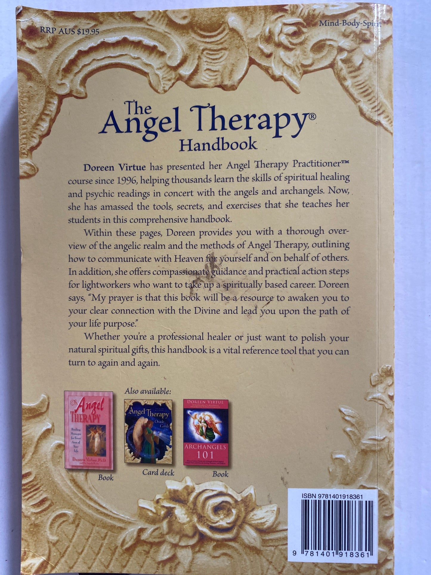 The Angel Therapy Handbook by Doreen Virtue