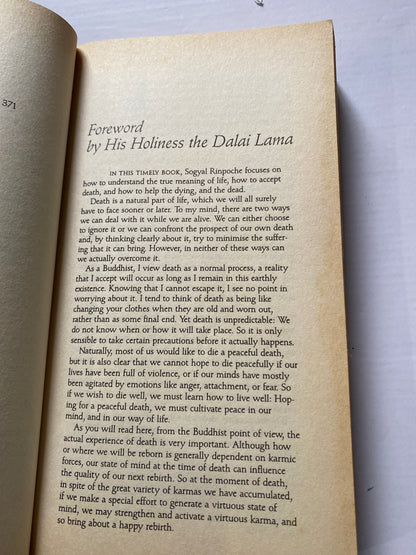 The Tibetan Book of Living and Dying by Sogyal Rinpoche