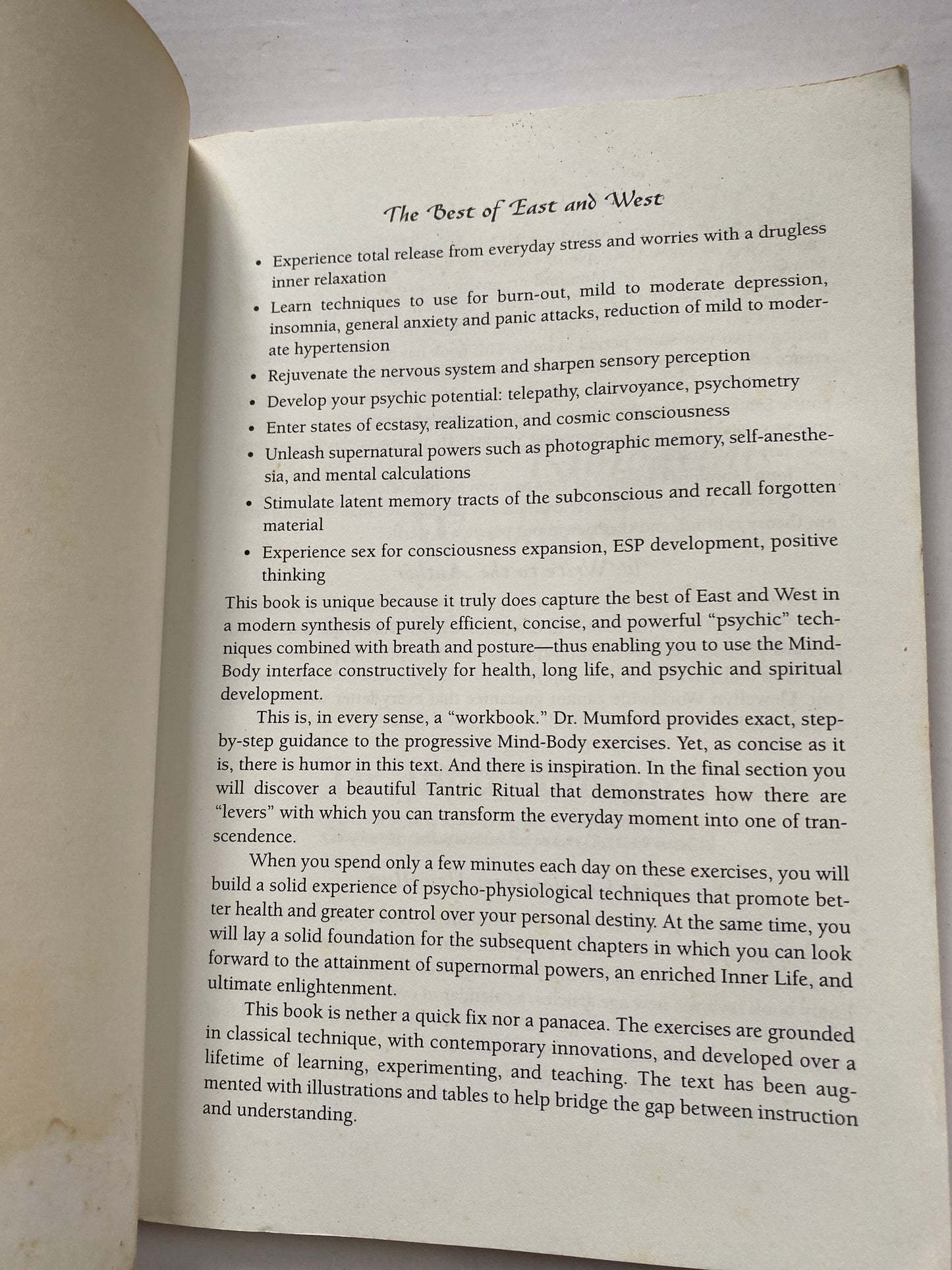 A Chakra & Kundalini Workbook by Jonn Mumford