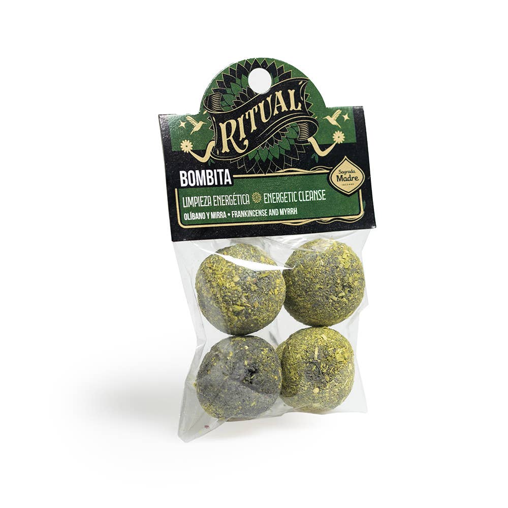Energetic Cleansing Ritual Smudge Bombs – Set of 4 | Sagrada Madre