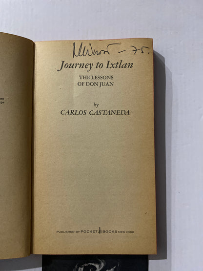 Journey to Ixtlan by Carlos Castaneda